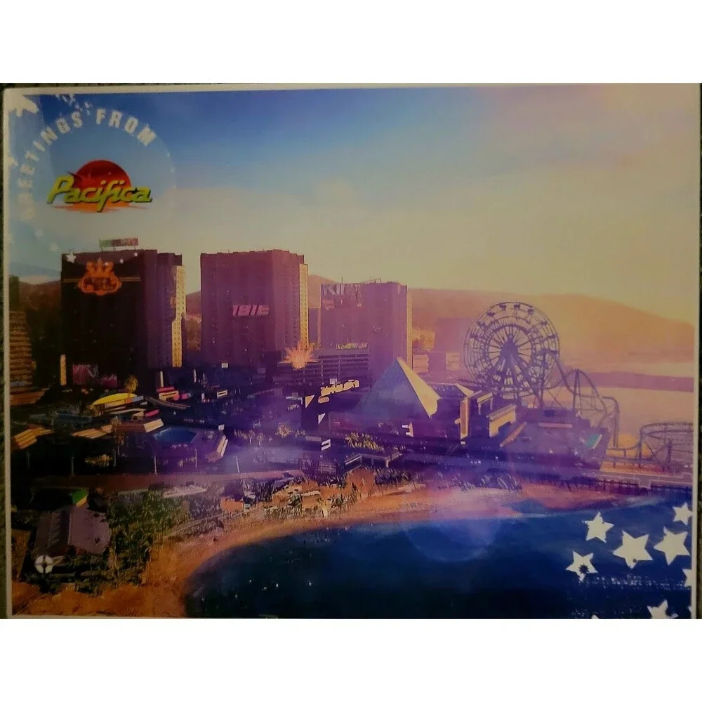 CYBERPUNK 2077 DAY ONE (Xbox One) CIB Inserts Map Postcards Stickers Compendium